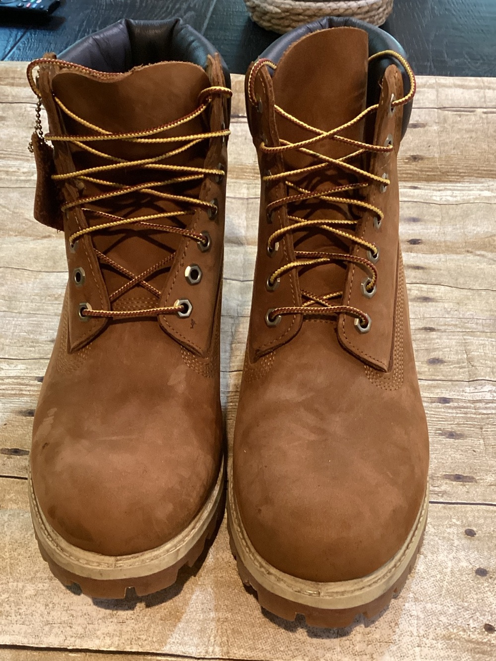 Men's  Timberland Brown Work Boots - Rugged Lace-Up